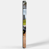 Lady in goldener Tracht und Maske Case-Mate iPhone Hülle (Rückseite / Rechts)