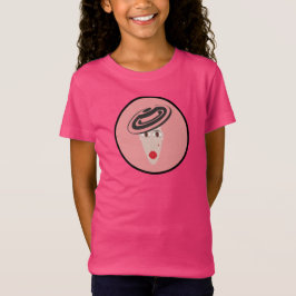 Lady in Hat Design T-Shirt