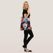 Lady in Hat Fauvism Tasche (Am Model)