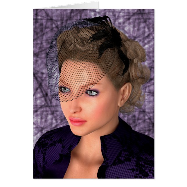 Lady in Lila (Vorne)