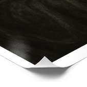 Lady in Mourning Gothic Poster (Ecke)