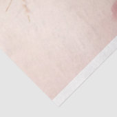 Lady in Pink mit einem Parasol & Floral Seidenpapier (Ausschnitt)