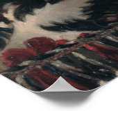 Lady in Poise Poster (Ecke)