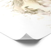 Lady in Profil Poster (Ecke)