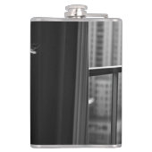 Lady in Red in Vinyl eingeschlagener Flachmann (Rückseite)