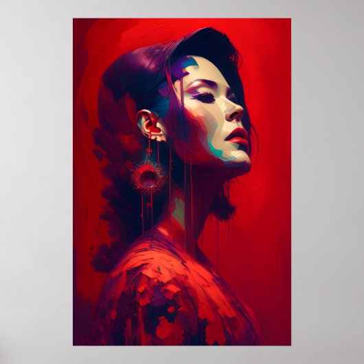 Lady in Red Poster (Vorne)