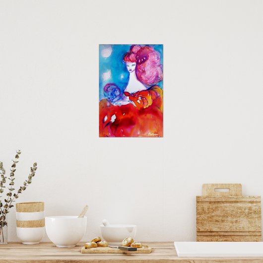 LADY IN RED, POSTER (Küche)