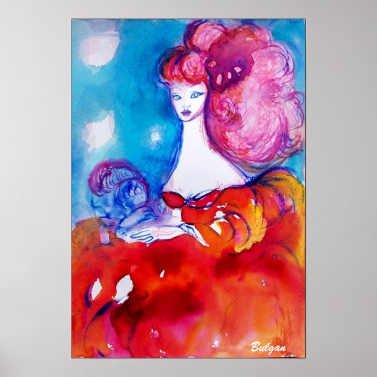 LADY IN RED, POSTER (Vorne)