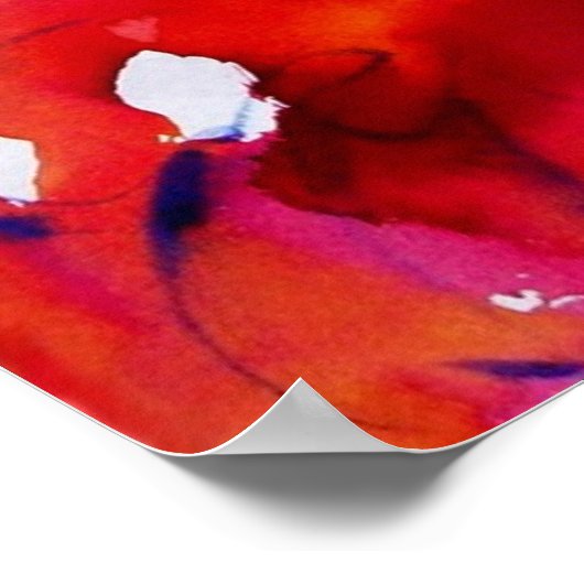 LADY IN RED, POSTER (Ecke)