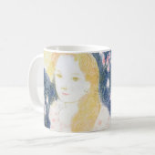 Lady in rosa Kleid, Maurice Denis Kaffeetasse (Vorderseite Links)