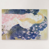 Lady in rosa Kleid, Maurice Denis Puzzle (Horizontal)