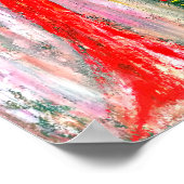 Lady in rot poster (Ecke)