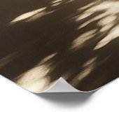 Lady in Shadows Inspiration Hope Zitat Poster (Ecke)