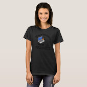 Lady in Streets Freak in Spreadsheets Funny Ac T-Shirt (Vorne ganz)