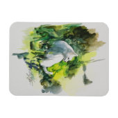 Lady in Sun Premium Magnet (Horizontal)