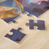 Lady in surreal World African American Art Puzzle (Seite)