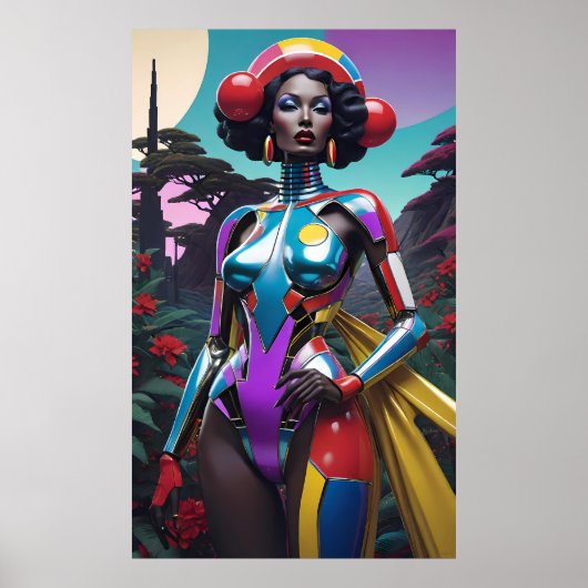 Lady in the Dreaming Garden Poster (Vorne)