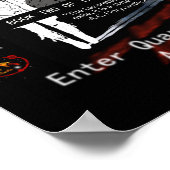 Lady in the Lazaretto Promotionplakat Poster (Ecke)