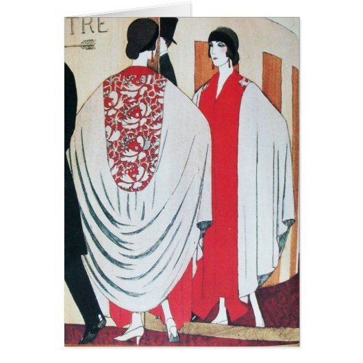 LADY IN THE MIRROR Art Déco Schönheit Mode (Vorne)