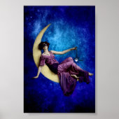 Lady in the Moon Poster (Vorne)