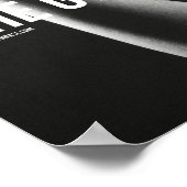 Lady in the street - Freak in gym - Girl Fi Poster (Ecke)