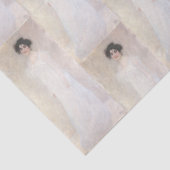 Lady in White Gustave Klimt Seidenpapier (Detail)