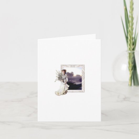 Lady in White Karte (Vorderseite)