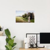 Lady in White Reading Poster (Heimbüro)