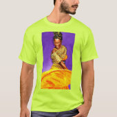 Lady in Yellow Dress T - Shirt (Vorderseite)