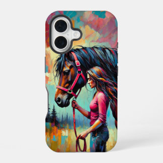 Lady iPhone 16 Schutzhülle Hülle