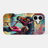 Lady iPhone 16 Tough Case Hülle (Rückseite (Horizontal))