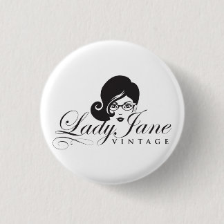 Lady Jane Vintage Knopf Anstecknadel
