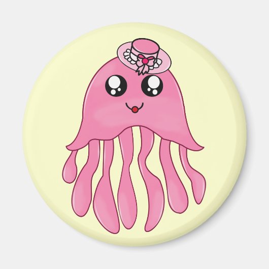 Lady Jellyfish Magnet (Vorne)