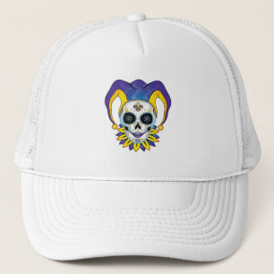 Lady Jester Skull Truckerkappe