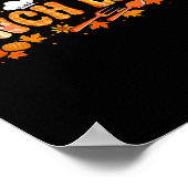 Lady Job Erntedank Herbstlaub Pumpkins F Poster (Ecke)