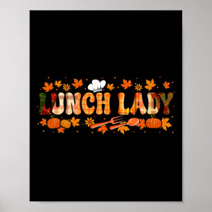 Lady Job Erntedank Herbstlaub Pumpkins F Poster