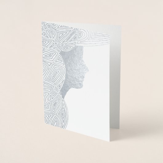 Lady Journal Folienkarte (Vorderseite)