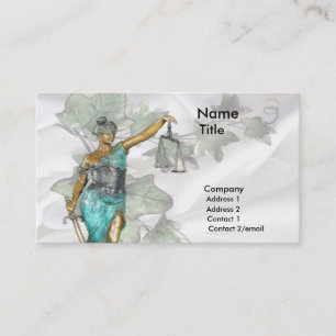 Lady Justice 1 Visitenkarte