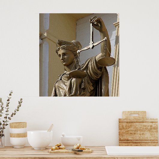 Lady Justice #6 Poster (Küche)