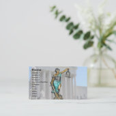 Lady Justice am Obersten Gerichtshof Visitenkarte (Stehend Vorderseite)