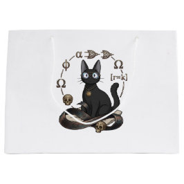 Lady Justice Black Cat Jurastudenten-Tasche Große Geschenktüte