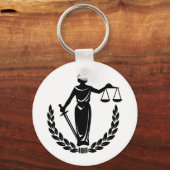 LADY JUSTICE CO. SCHLÜSSELANHÄNGER (Vorderseite)