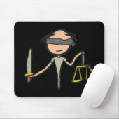 Lady Justice Mousepad (Mit Mouse)