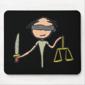 Lady Justice Mousepad (Vorne)