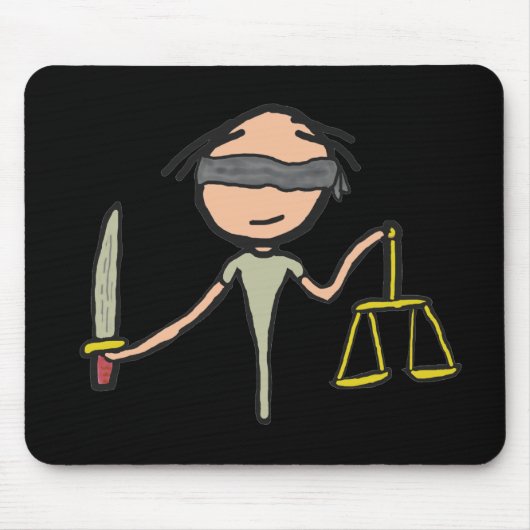 Lady Justice Mousepad (Vorne)