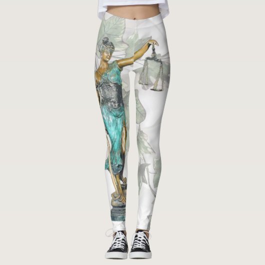 Lady Justice on Ivy and Satin 1 Leggings (Vorderseite)