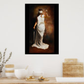 Lady Justice Poster (Küche)
