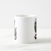 Lady Justice Schwarze Katze Anwalt Kaffeetasse (Mittel)