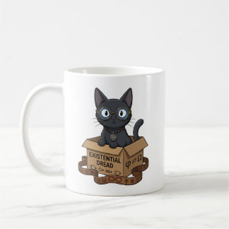 Lady Justice Schwarze Katze Anwältin Kaffeetasse