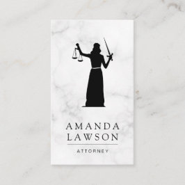 Lady | Justiz | Anwaltskarte Terminkarte